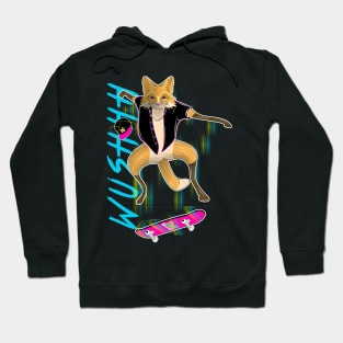 fox the skater Hoodie